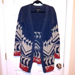 Lovemarks Aztec Cardigan Sweater XL